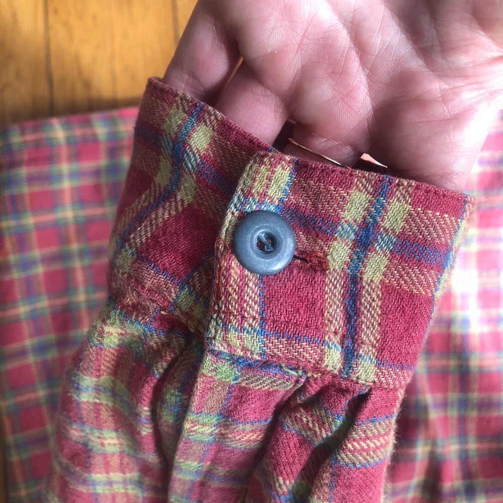 Plaid zip up